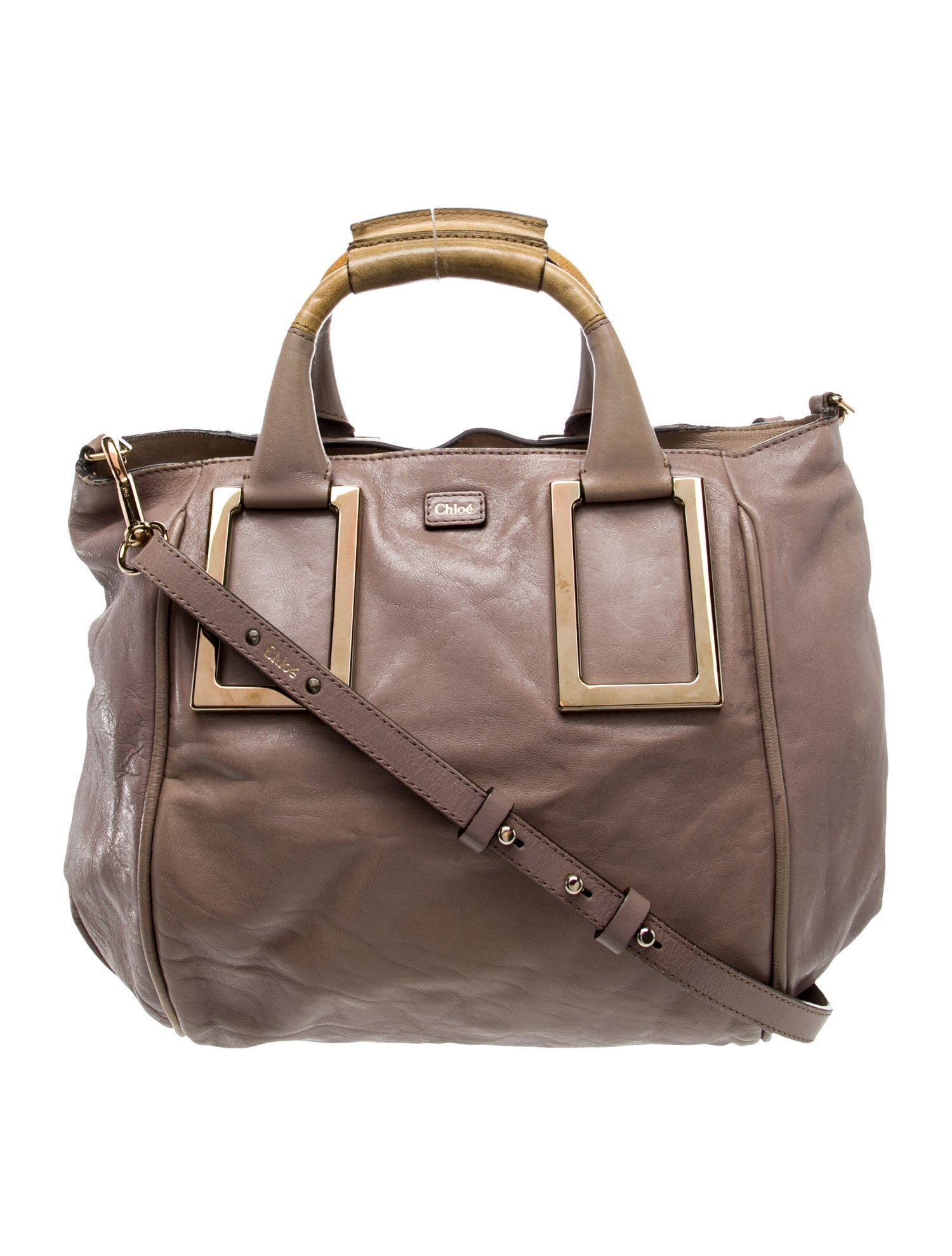 Chloé Leather Top Handle Bag