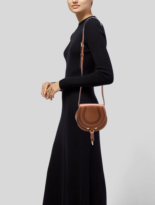 Chloé Leather Marcie Crossbody Small
