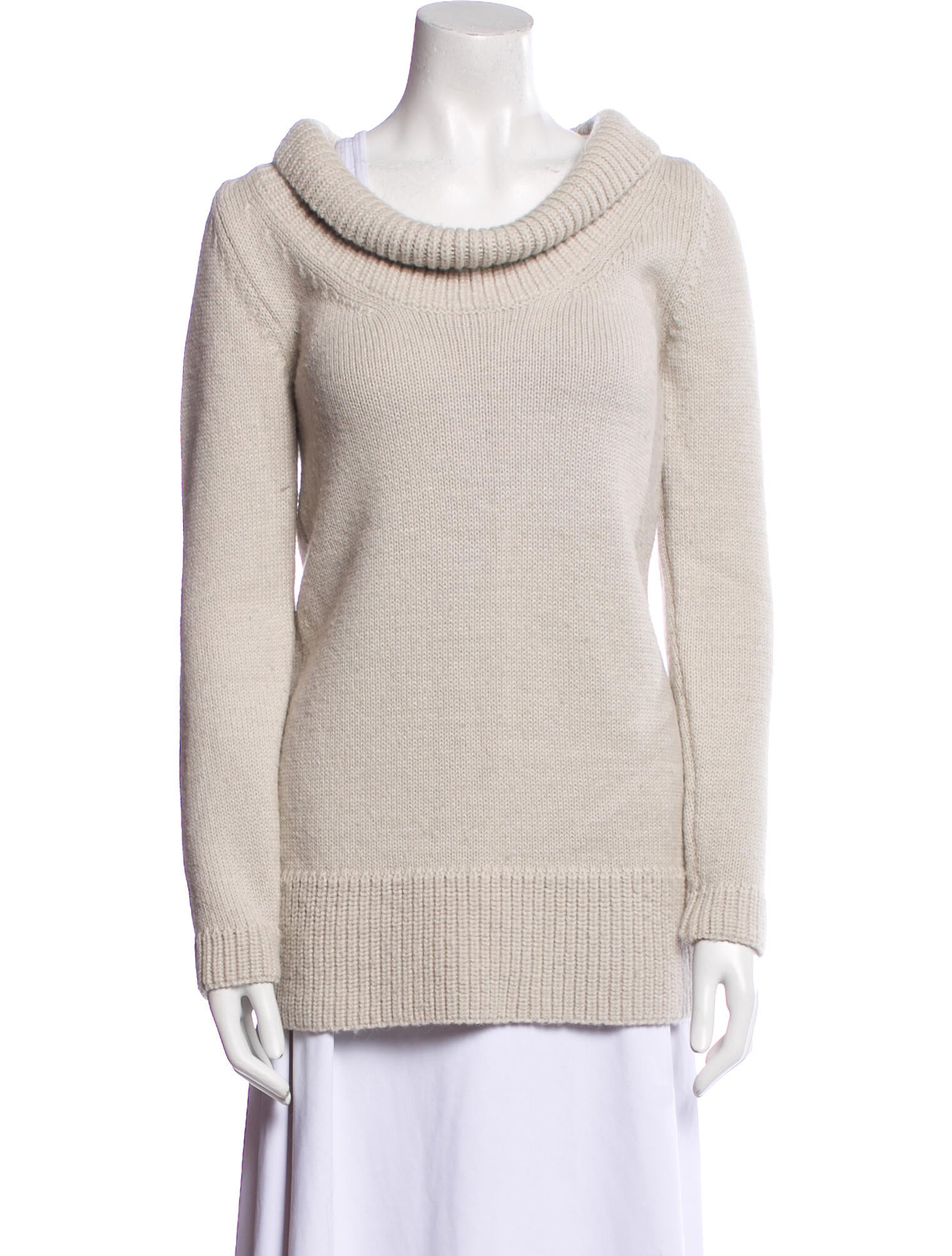 Chloé Alpaca Cowl Neck Sweater