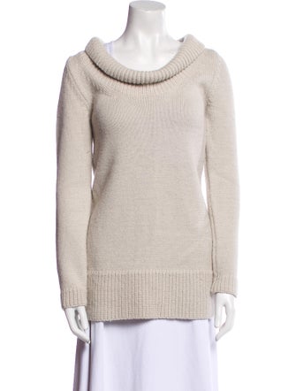 Chloé Alpaca Cowl Neck Sweater