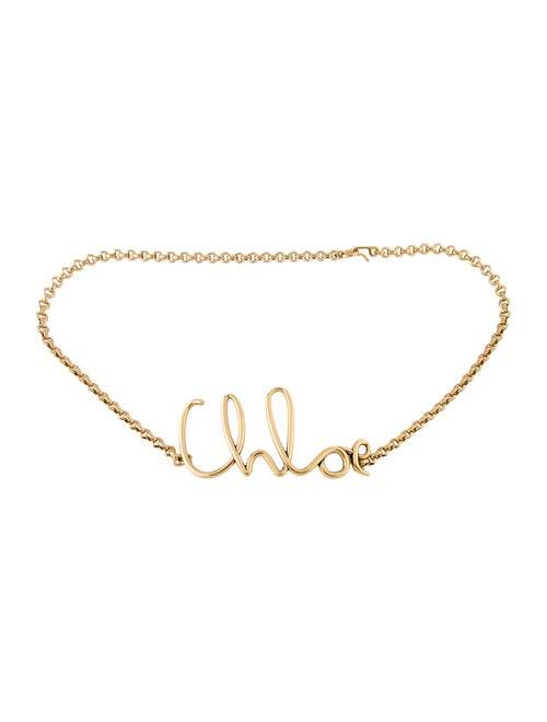 Chloé The Chloé Iconic large belt Wide Waist Belt