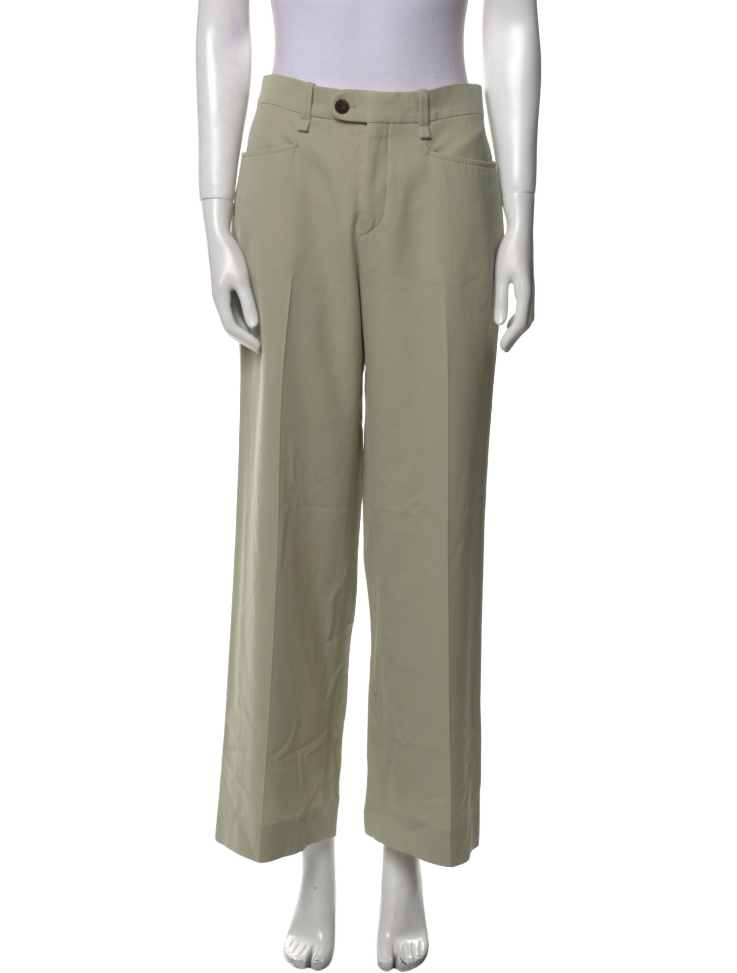 Chloé Virgin Wool Wide Leg Pants