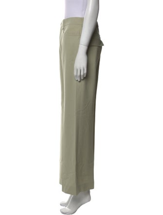 Chloé Virgin Wool Wide Leg Pants