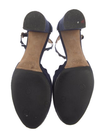 Chloé Suede D'Orsay Pumps