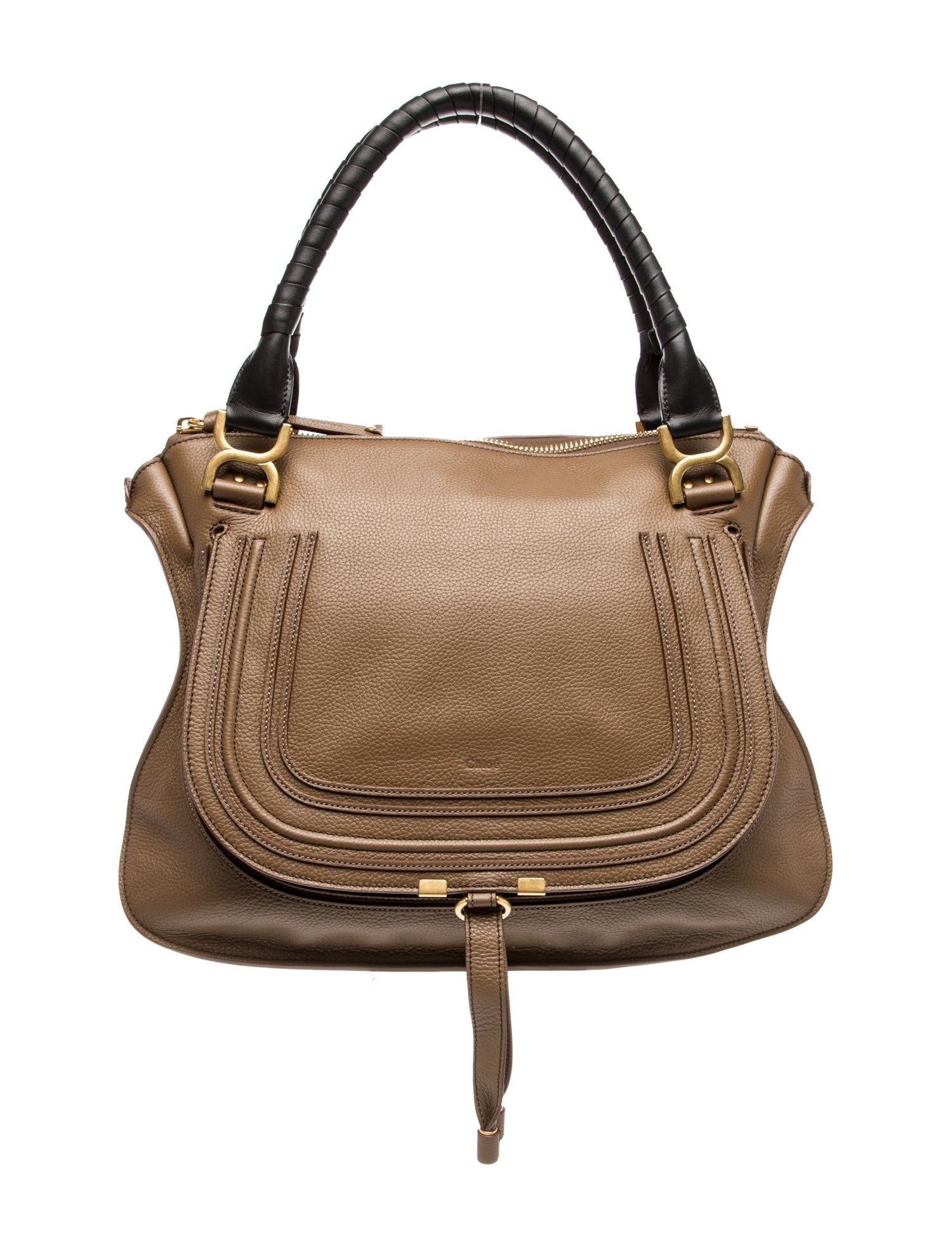 Chloé Leather Marcie Shoulder Bag