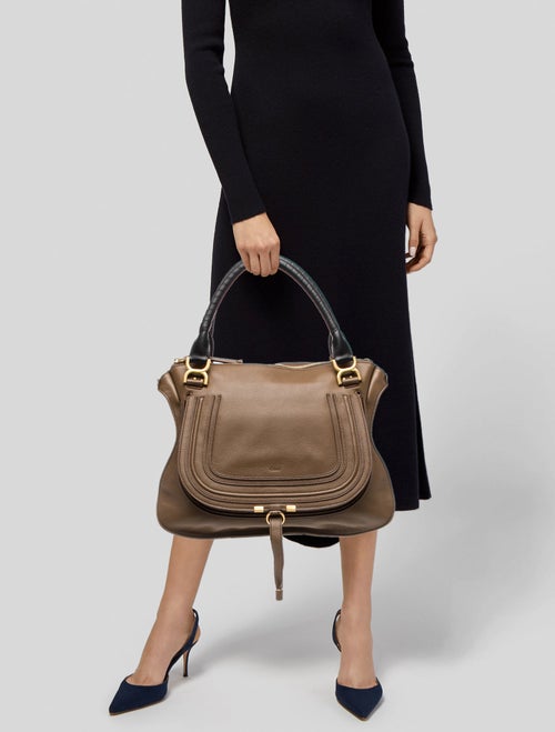 Chloé Leather Marcie Shoulder Bag