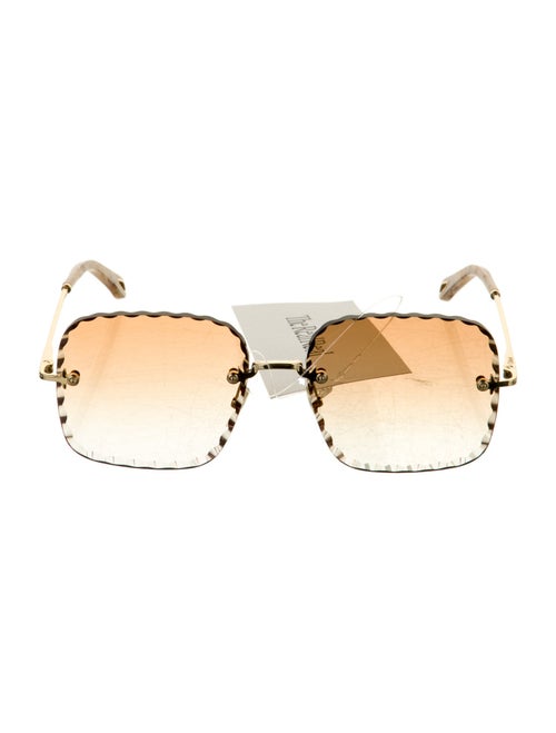 Chloé Square Gradient Sunglasses