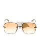 Chloé Square Gradient Sunglasses