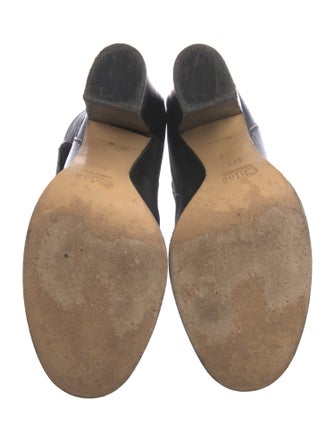 Chloé Leather Moto Boots