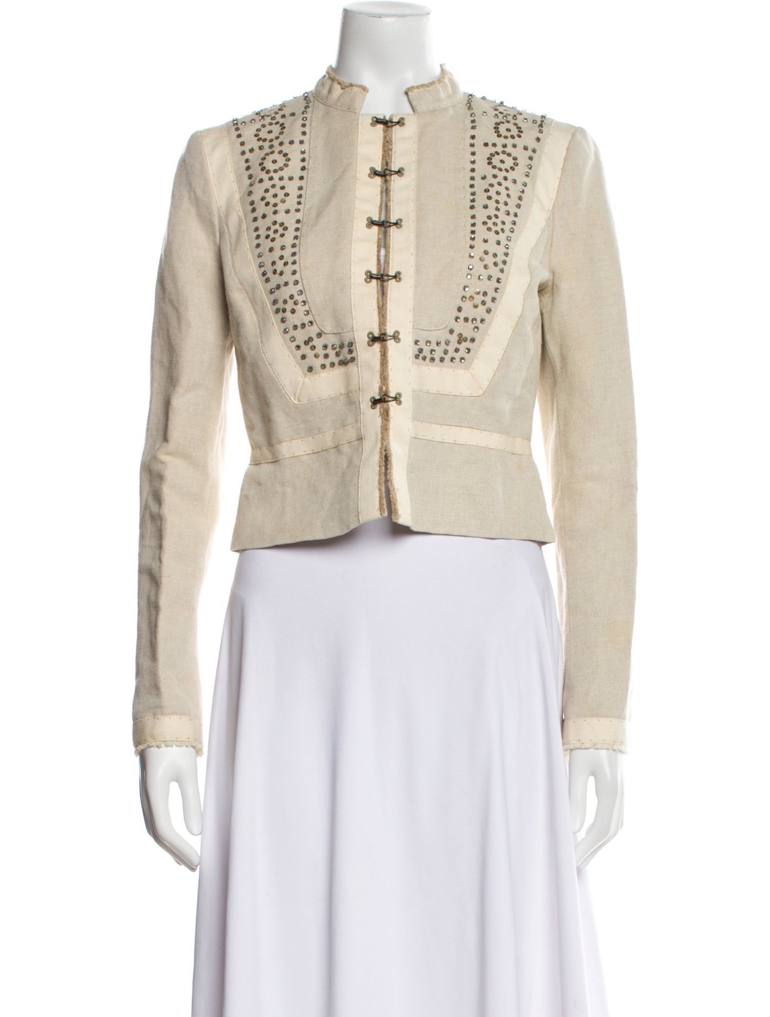 Chloé Colorblock Pattern Evening Jacket