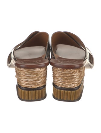 Chloé Leather Slides