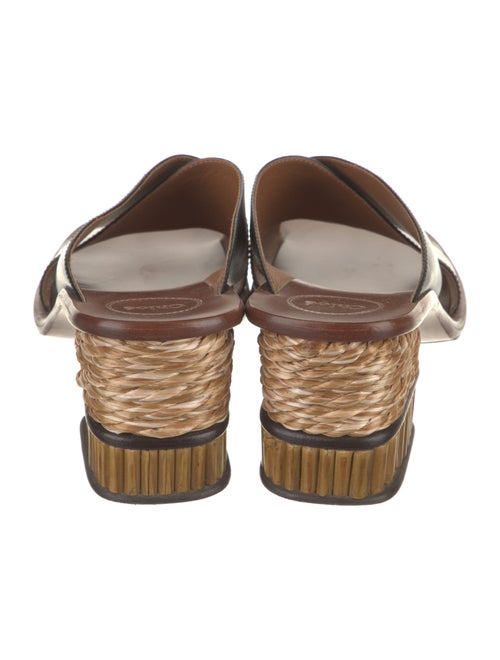 Chloé Leather Slides