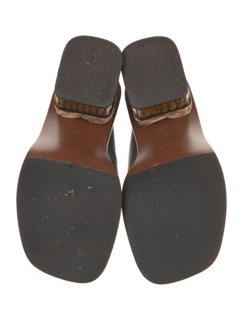 Chloé Leather Slides