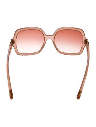 Chloé Oversize Gradient Sunglasses