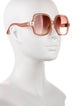 Chloé Oversize Gradient Sunglasses