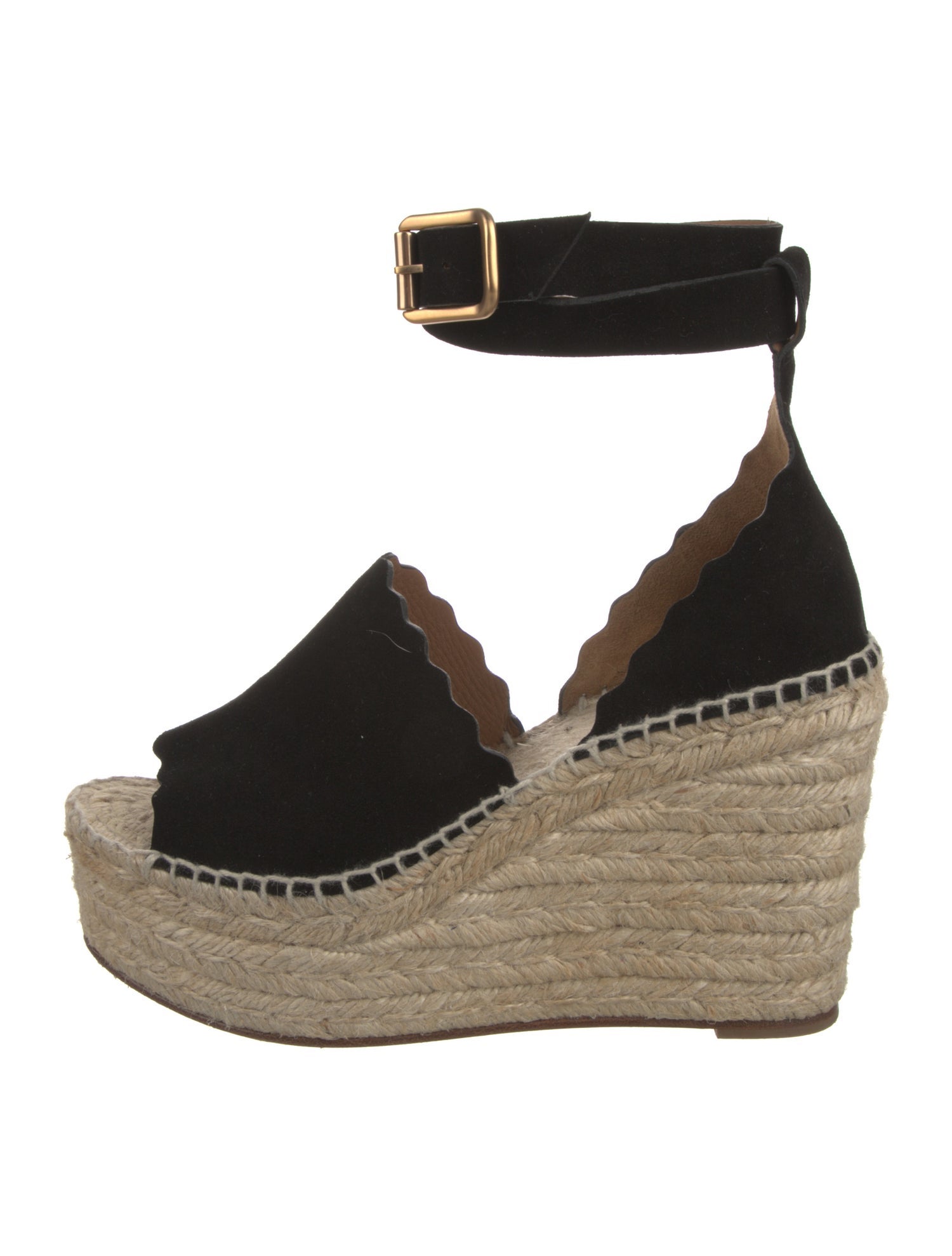Chloé Suede Espadrilles