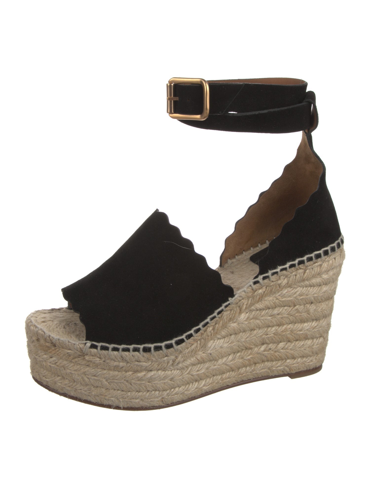 Chloé Suede Espadrilles