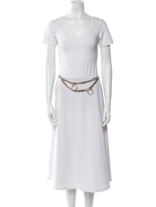 Chloé Skinny Metal Chain-Link Belt