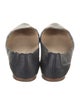 Chloé Leather Scalloped Accent Ballet Flats
