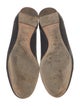 Chloé Leather Scalloped Accent Ballet Flats