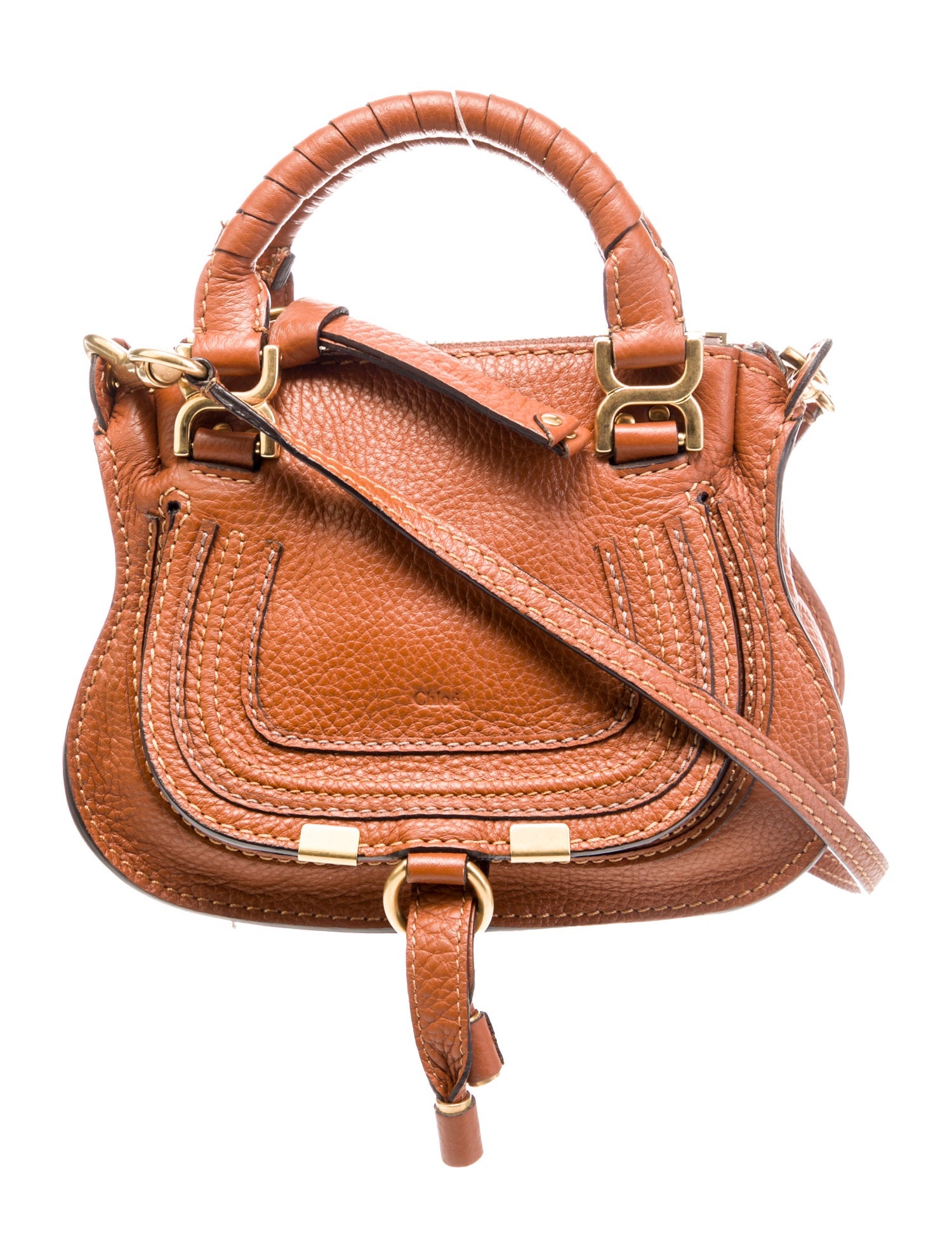 Chloé Leather Marcie Double Carry Mini