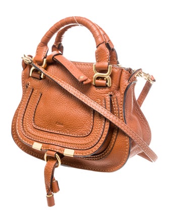 Chloé Leather Marcie Double Carry Mini
