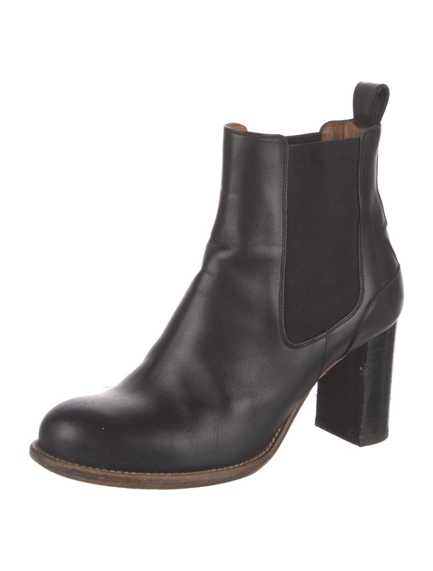 Chloé Leather Chelsea Boots