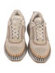 Chloé Colorblock Pattern Whipstitch Trim Sneakers