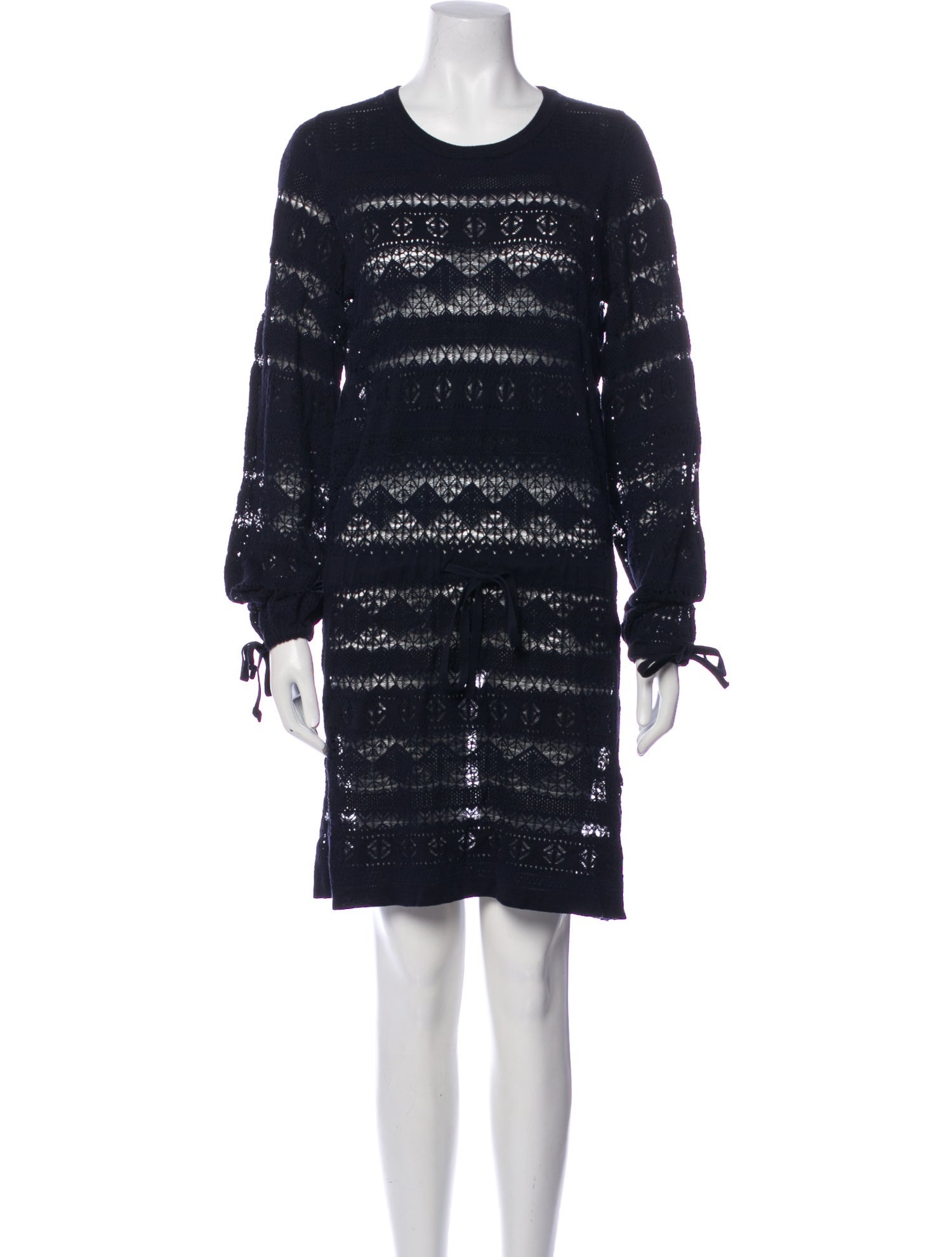 Chloé Lace Pattern Mini Dress