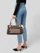 Chloé Canvas Top Handle Bag