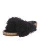 Chloé Shearling Slides