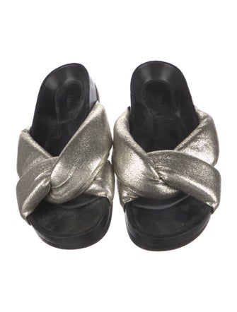 Chloé Leather Slides