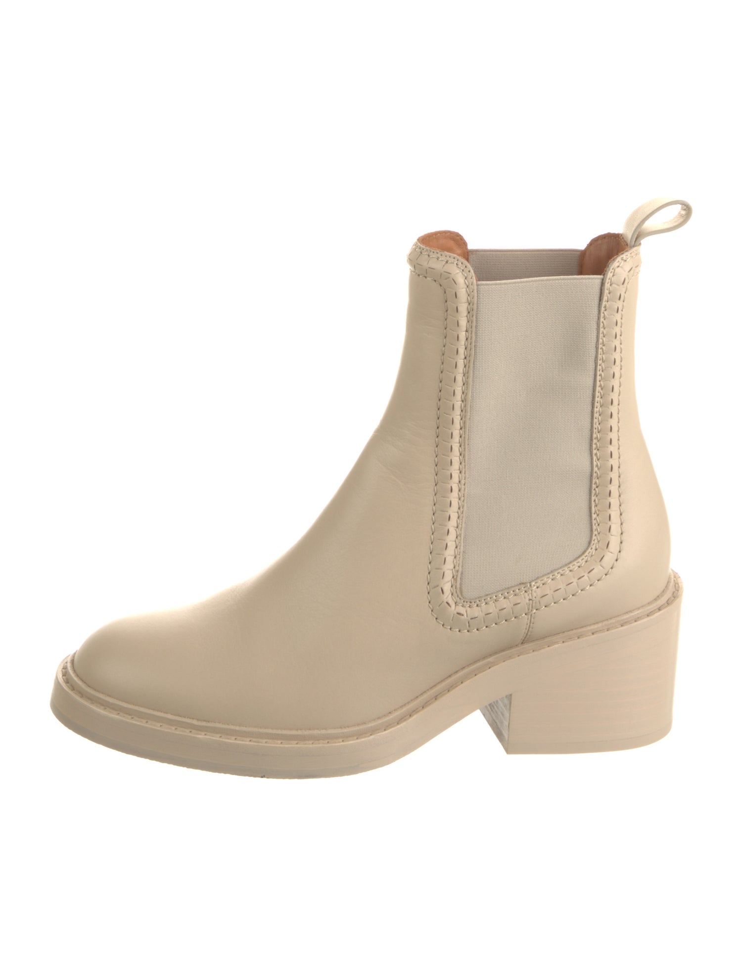 Chloé Leather Chelsea Boots