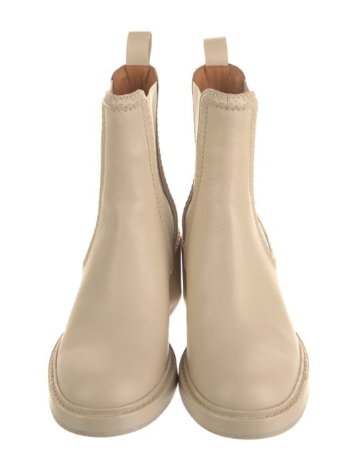 Chloé Leather Chelsea Boots
