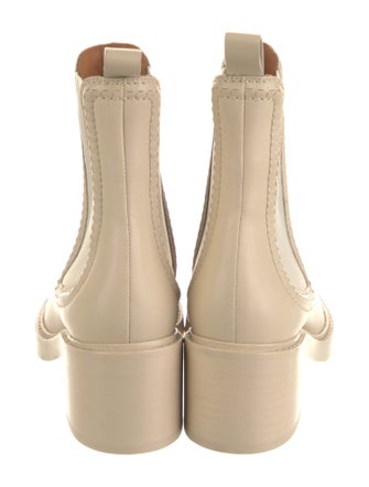 Chloé Leather Chelsea Boots