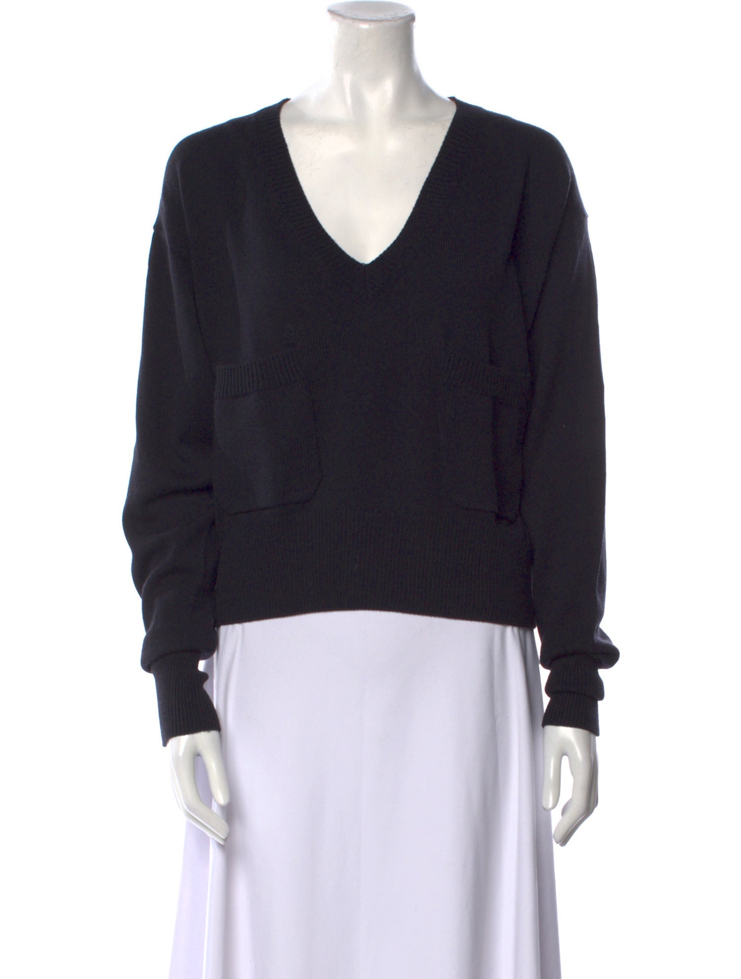 Chloé Wool V-Neck Sweater