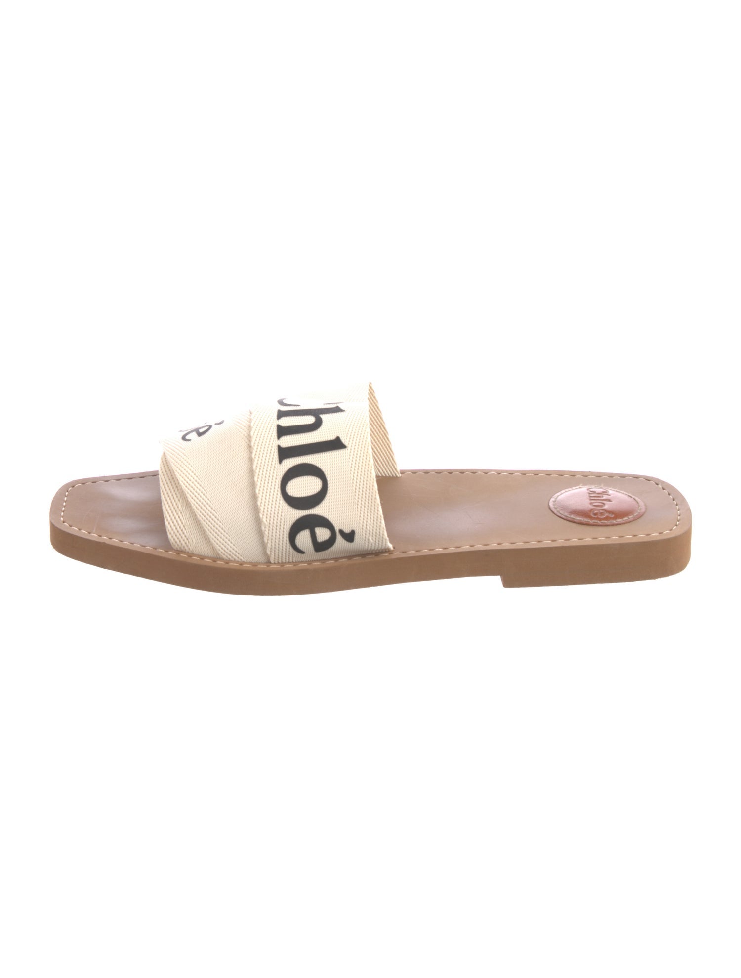 Chloé Graphic Print Slides