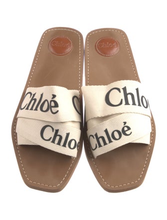 Chloé Graphic Print Slides