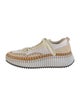 Chloé Colorblock Pattern Whipstitch Trim Sneakers
