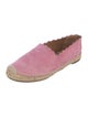 Chloé Suede Scalloped Accent Espadrilles