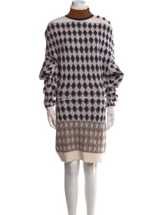 Chloé Merino Wool Mini Dress