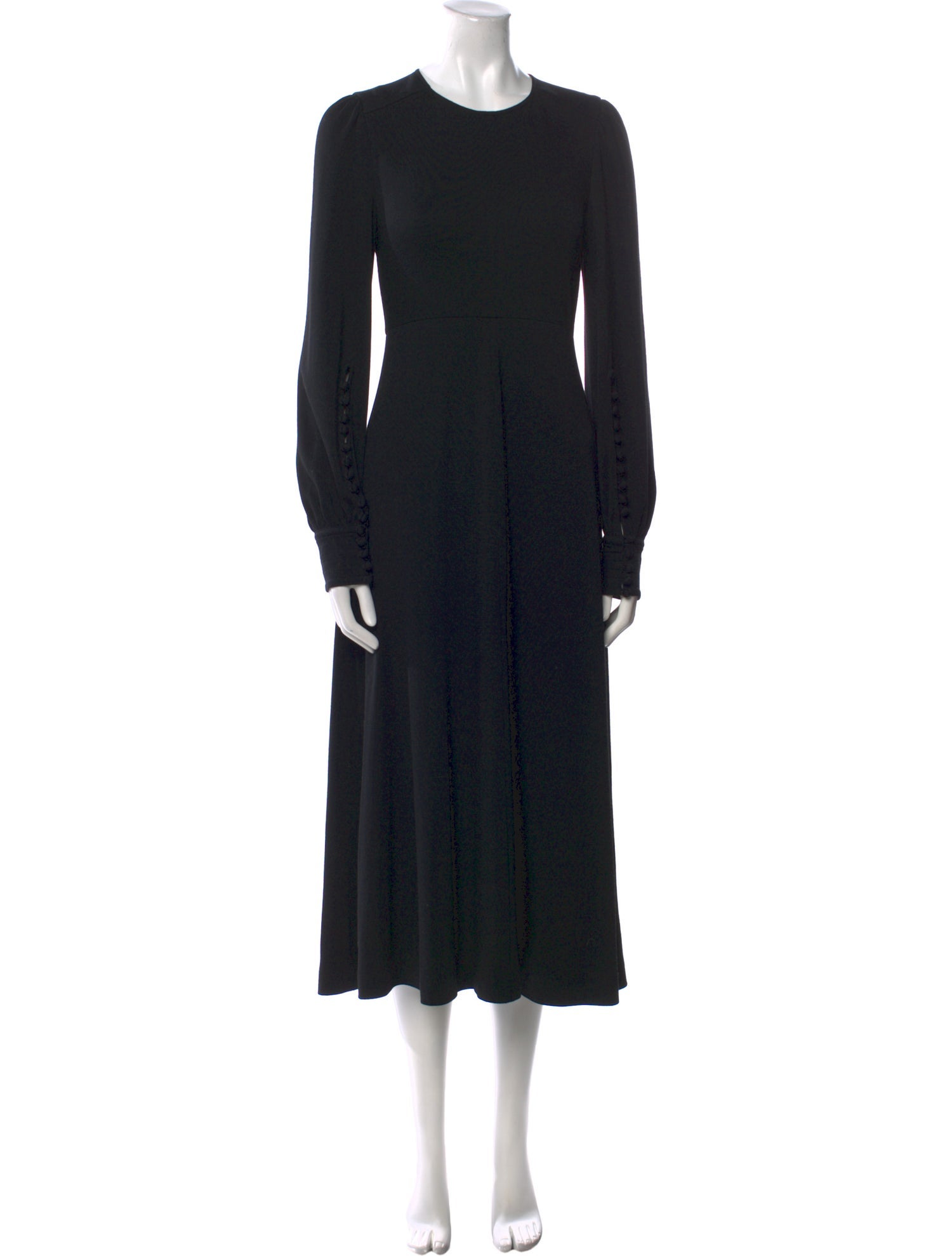 Chloé Wool Midi Length Dress