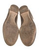 Chloé Leather Scalloped Accent Ballet Flats