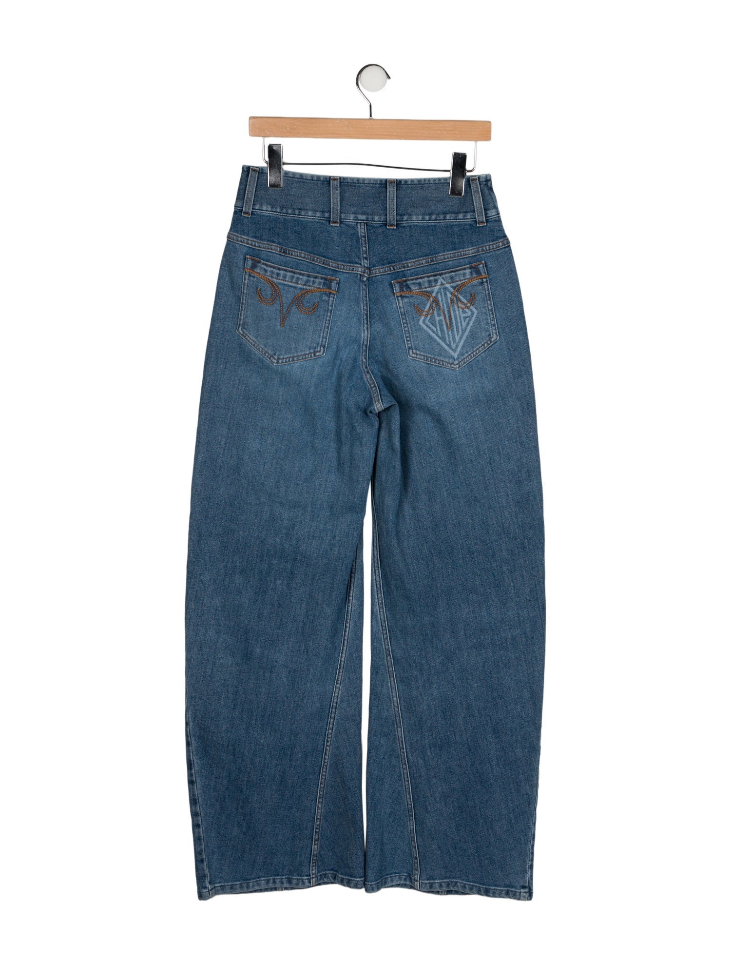 Chloé High-Rise Wide Leg Jeans