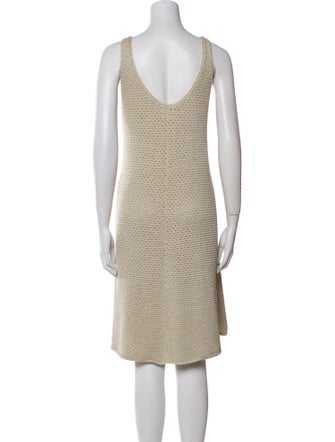 Chloé V-Neck Mini Dress