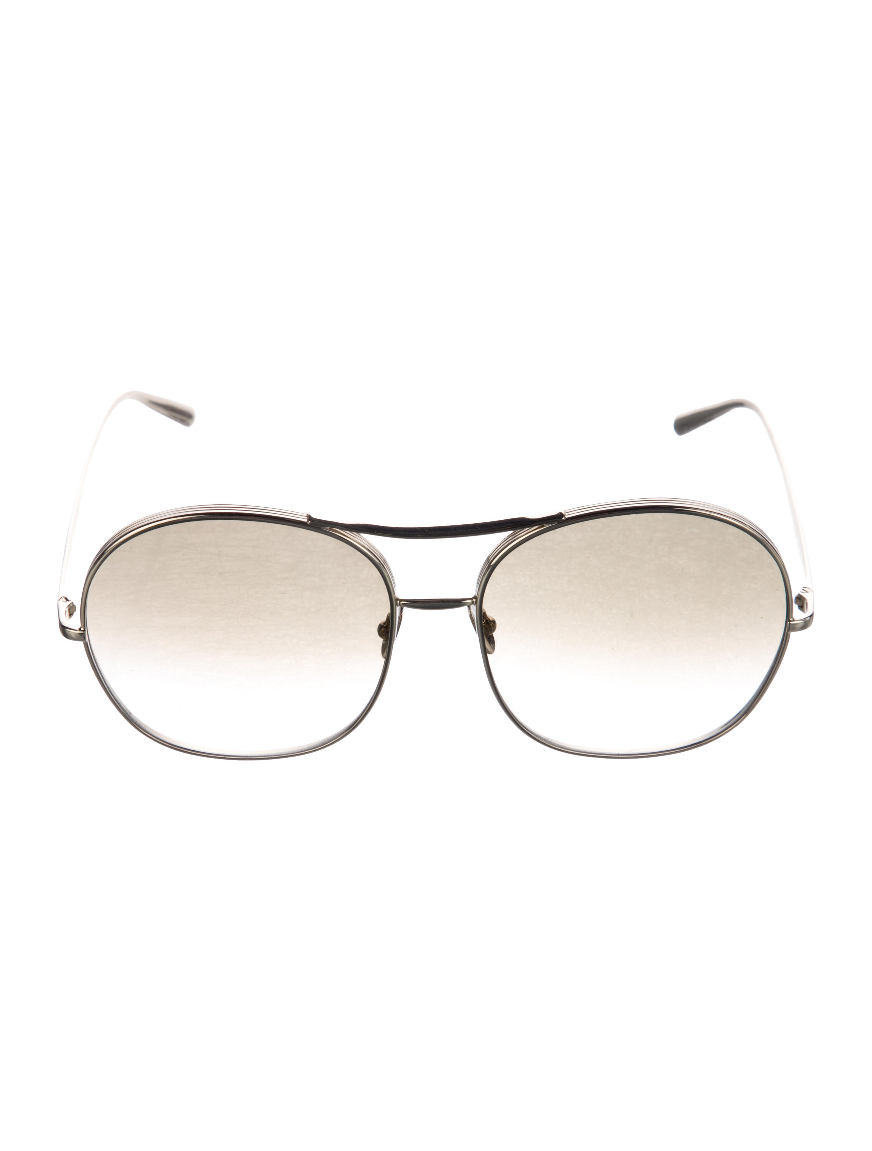Chloé Round Gradient Sunglasses