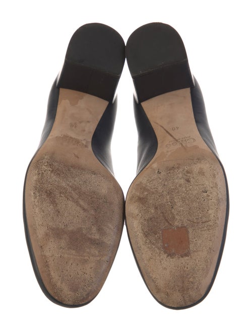 Chloé Leather Scalloped Accent Pumps