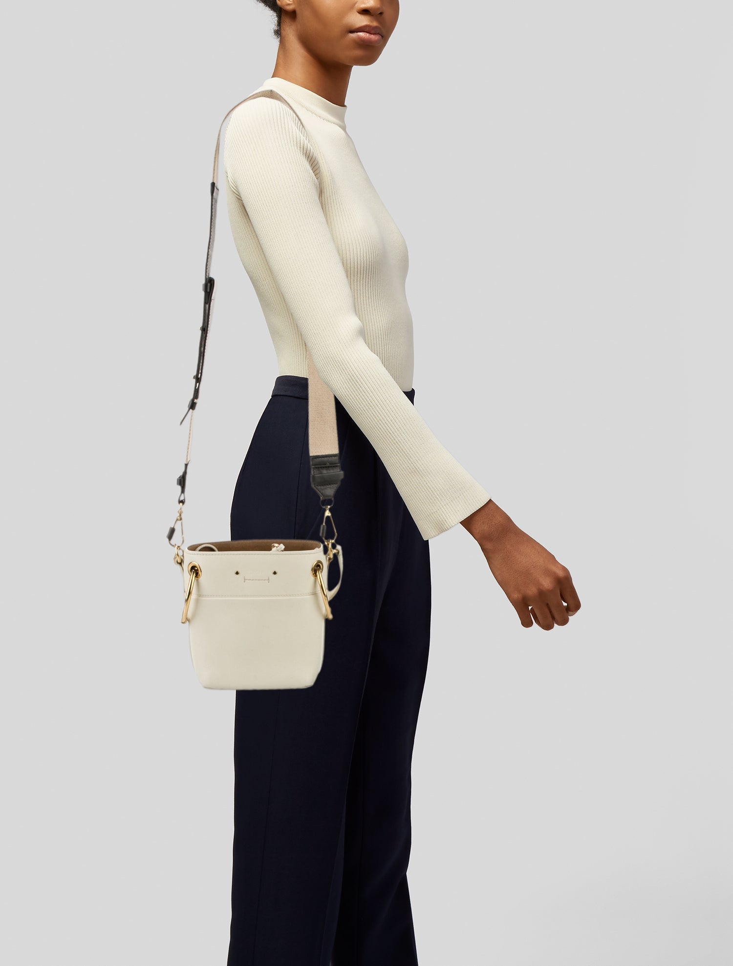 Chloé Leather Bucket Bag
