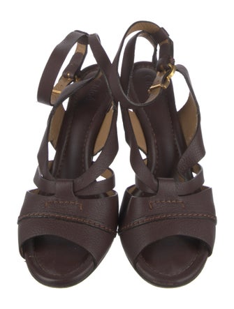 Chloé Leather Espadrilles