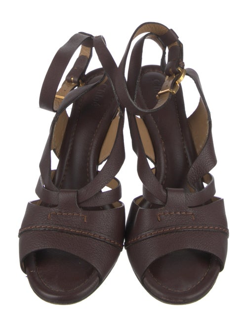 Chloé Leather Espadrilles